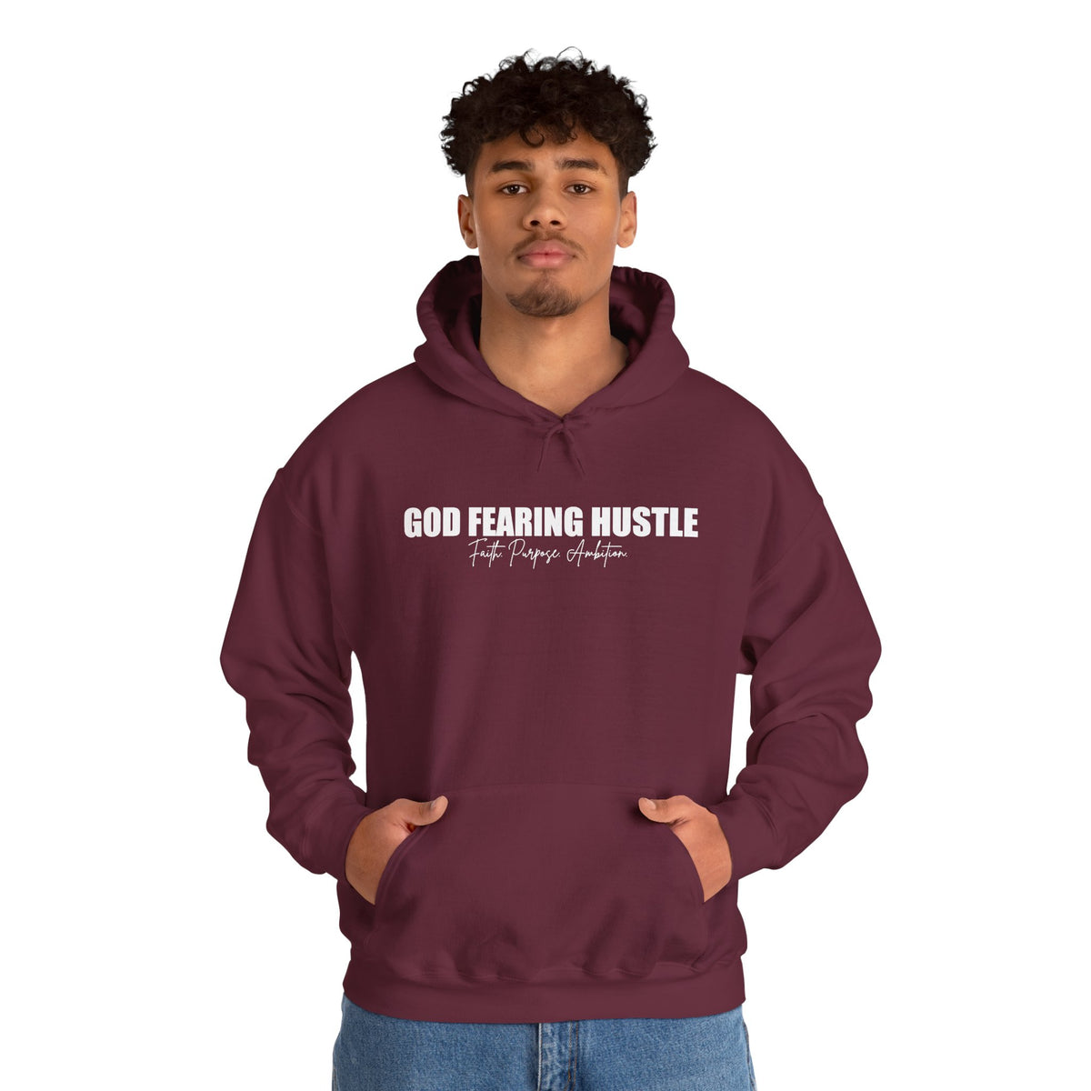 God Fearing Hustle— Faith. Purpose. Ambition Hoodie